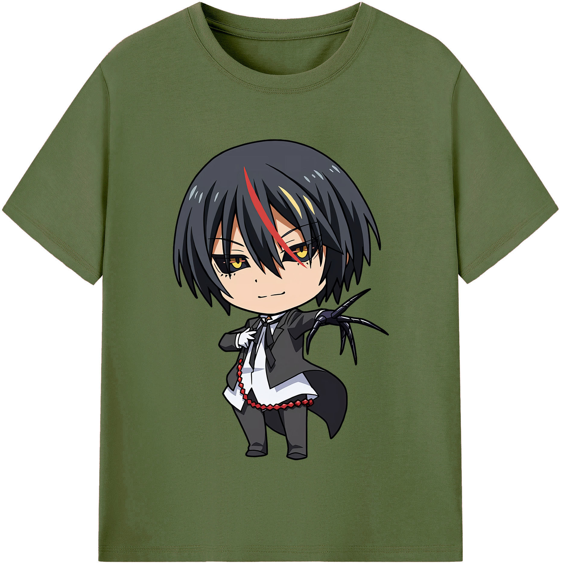 （画像用） 転スラ Regarding Reincarnated to Slime 綿100％半袖Tシャツ（フロントプリント）